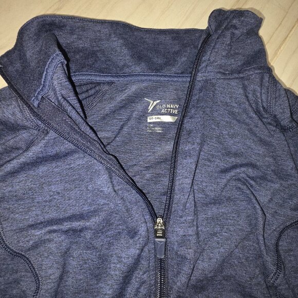 Old Navy Active Go Dry Jacket Heather Blue - Picture 9 of 10